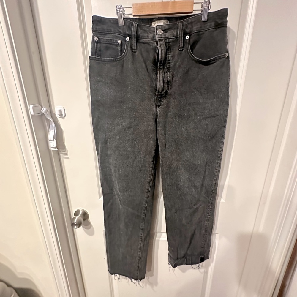 Madewell Curvy Perfect Vintage Straight Jean - Size 30 - Great Condition!